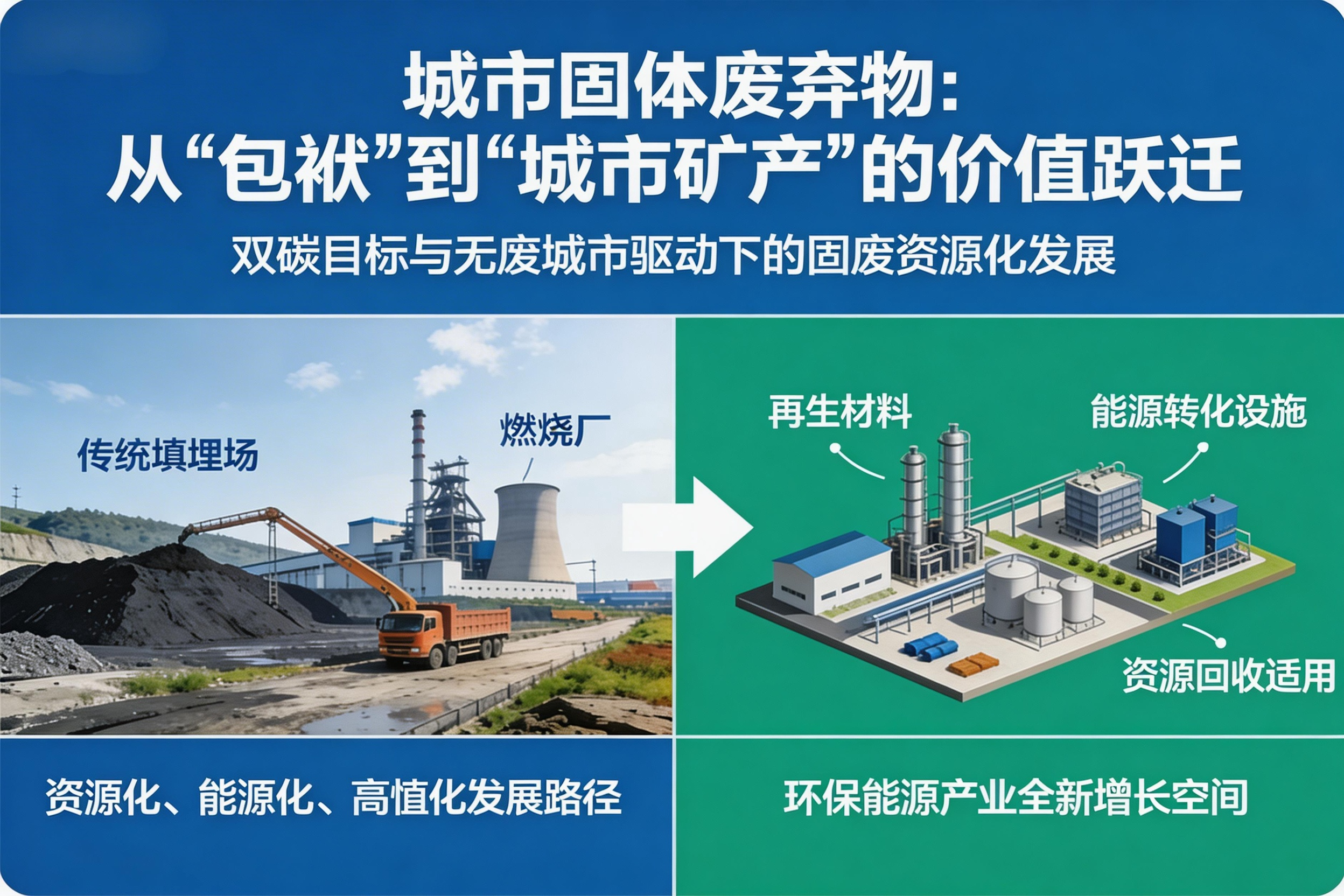 城市固废变废为宝，环保能源迎来新机