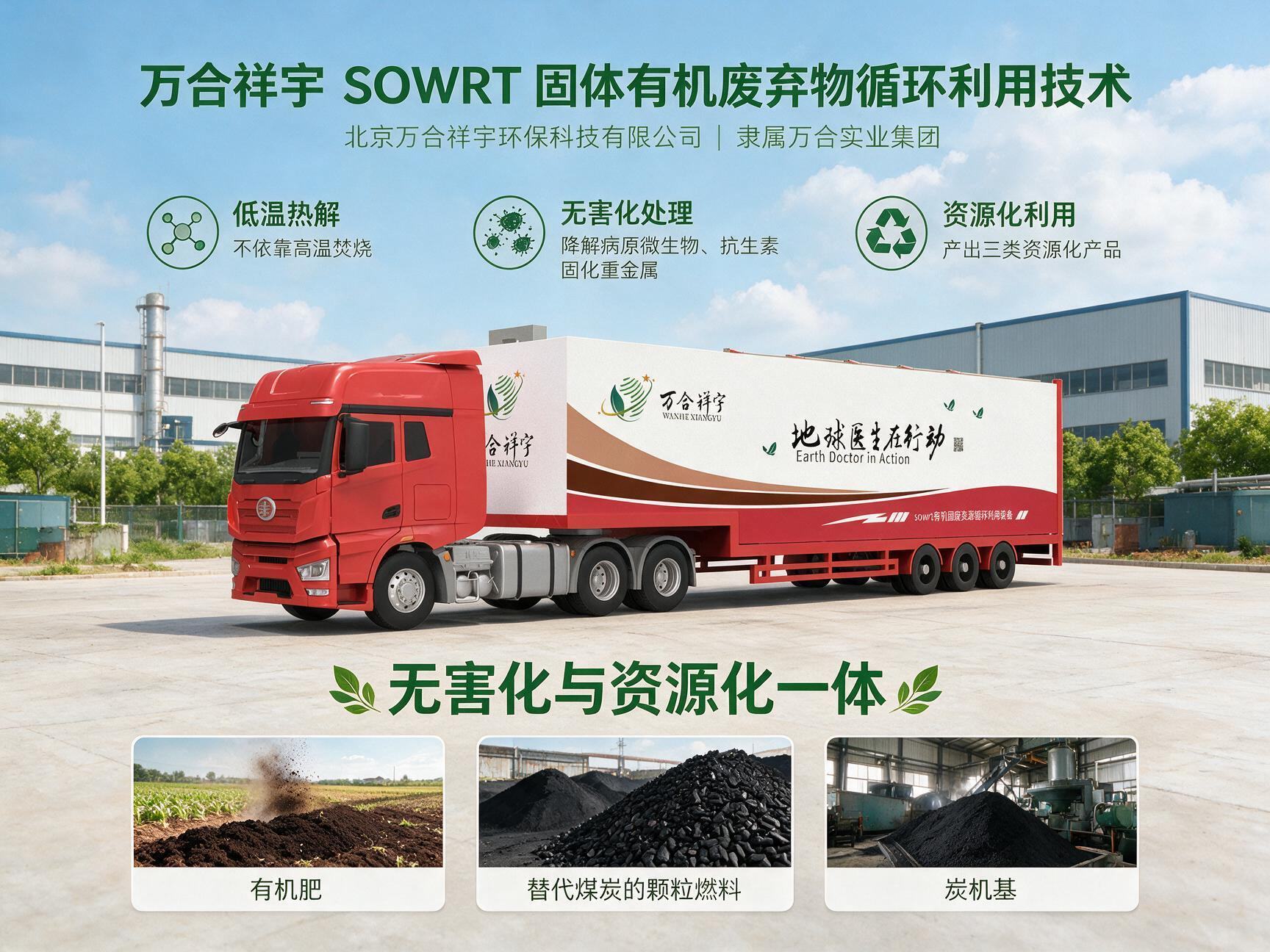 <b>万合祥宇 SOWRT，破解分散有机固废处置痛点</b>
